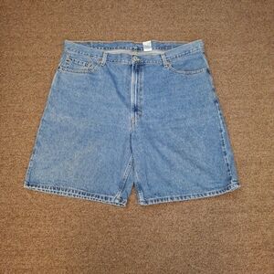 Levi's Men 550 Blue Jean Shorts High-Waisted Relaxed Fit Sz 44